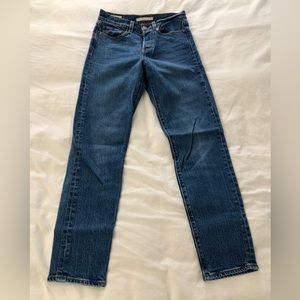Levi’s Wedgie Blue Jeans Size 24